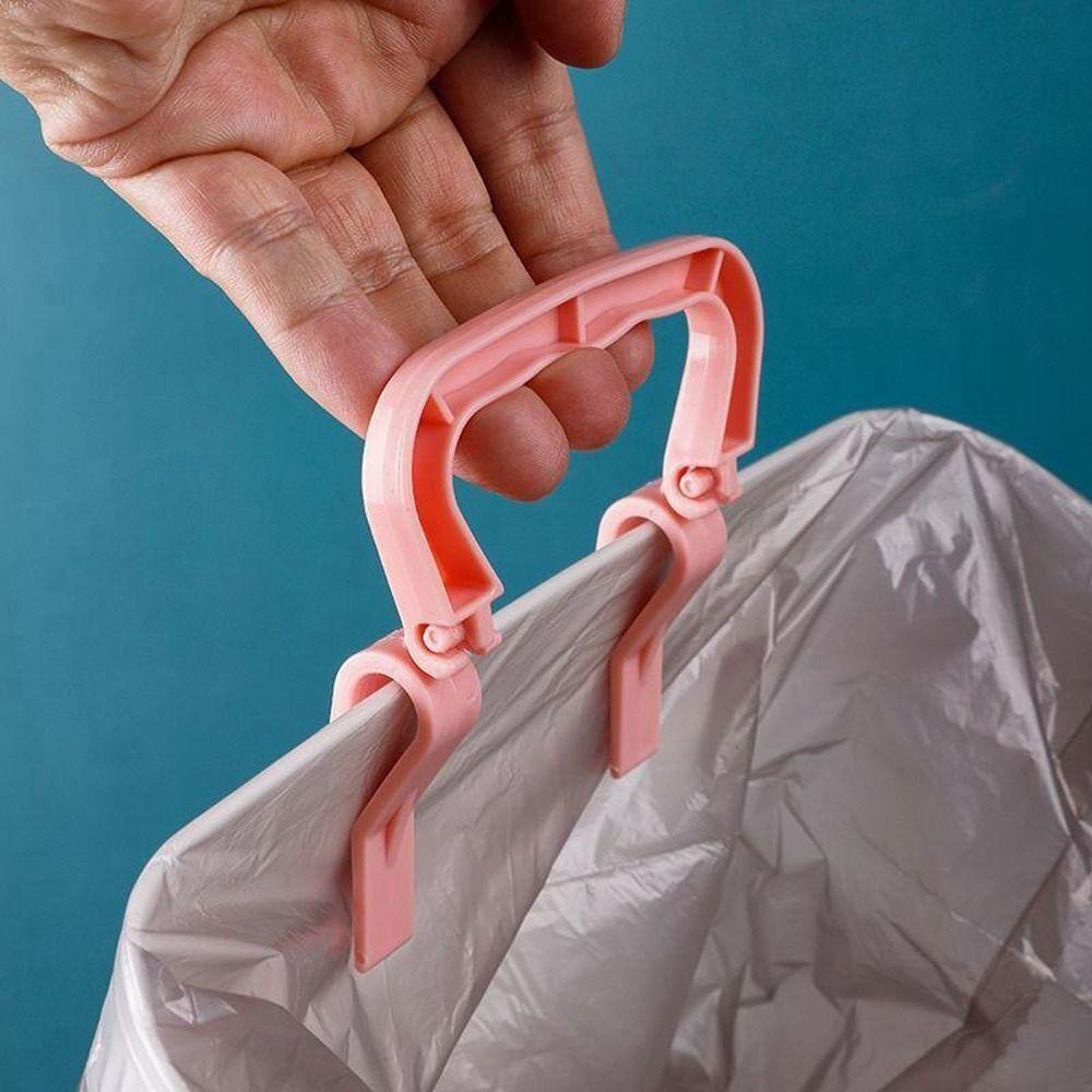 Plastic Trash Can Edge Clip Household Bag Clip Creativity Garbage Bag Holder