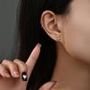 Серьги в виде рождественской елки Праздничная атмосфера Маленькие и милые Изящные серьги Рождественский подарок
