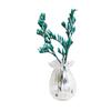 Mini Vase Refrigerator Magnet with Dried Flower Home Office Kitchen Locker Fridge 3D Miniature Flower Vase Magnetic Decoration Ornament