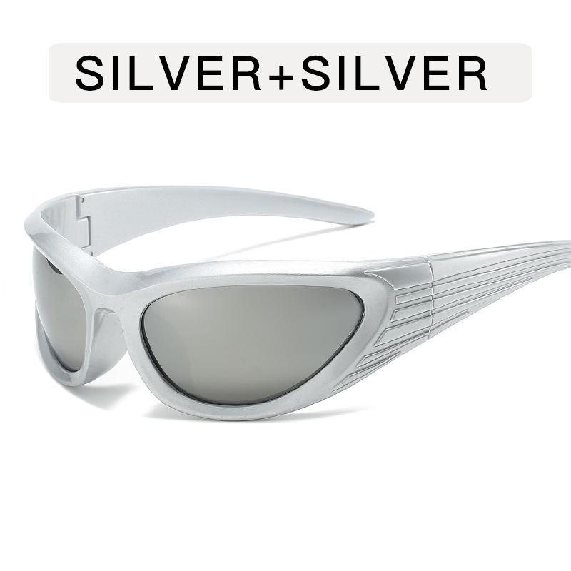 Солнцезащитные очки Future Technology Sense Женские для улицы, для езды на велосипеде, для пеших прогулок, Мужские, Панк, Хип-хоп, Y2K, Солнцезащитные очки для женщин