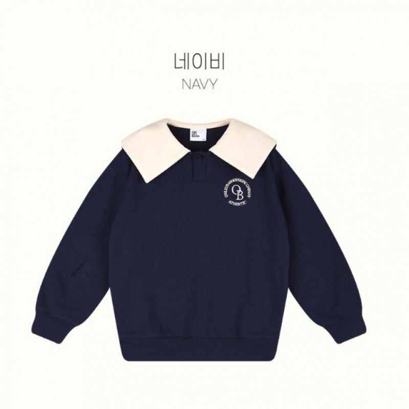 Свитшот Olivean Sailor с простым логотипом, темно-синий