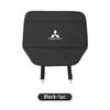 Car Seat Back Protection Anti-Kick Pad Rear Seat Storage Bag Accessories For Mitsubishi Outlander Pajero Sport Lancer EX ASX