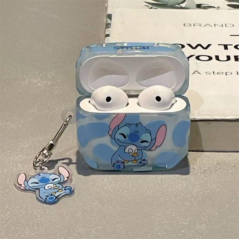 Cartoon Stitch is suitable for airpodspro 1st generation 1st generation Bluetooth protective case Apple 4th generation earphone case Huaqiangbei