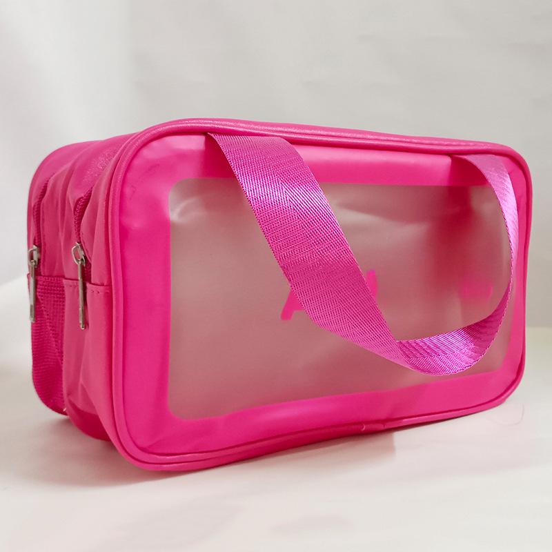 Waterproof Travel Toiletry Bag with Dry/Wet Separation and Large Capacity for Cosmetics and Swimming Gear