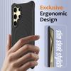 For Samsung Galaxy S24 Ultra Magnetic Case Ripple Texture Anti-Drop Liquid Silicone Phone Cover