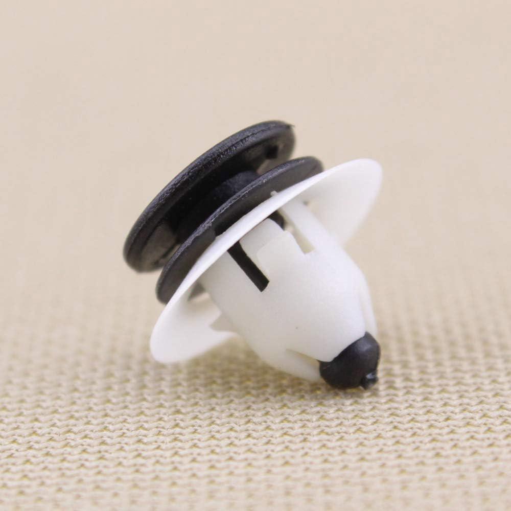 10 шт. Нейлоновые черно-белые крепежные клипсы 30653441 для Volvo C30 C70