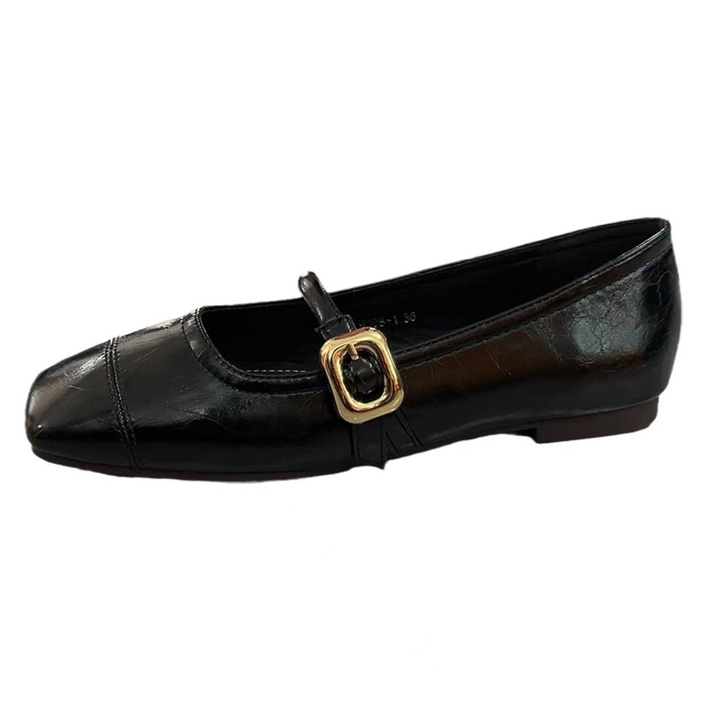 Одиночные туфли женские летние туфли Мэри Джейн модные и удобные женские туфли нежные туфли на плоской подошве черные туфли