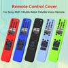 Silicone TV Remote Control Cover Shockproof Protective Cover Waterproof with Lanyard for Sony RMF-TX520U MG3-TX520U Voice Remote