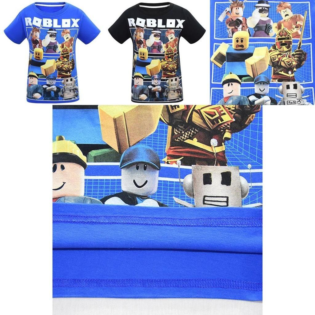Яркая игровая футболка с персонажем Roblox для детей из удобного хлопка