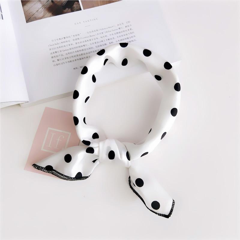 50 Spring/Summer New Small Scarf Small Square Scarf Women'S Professional Decoration Printed Professional Fashion Scarf