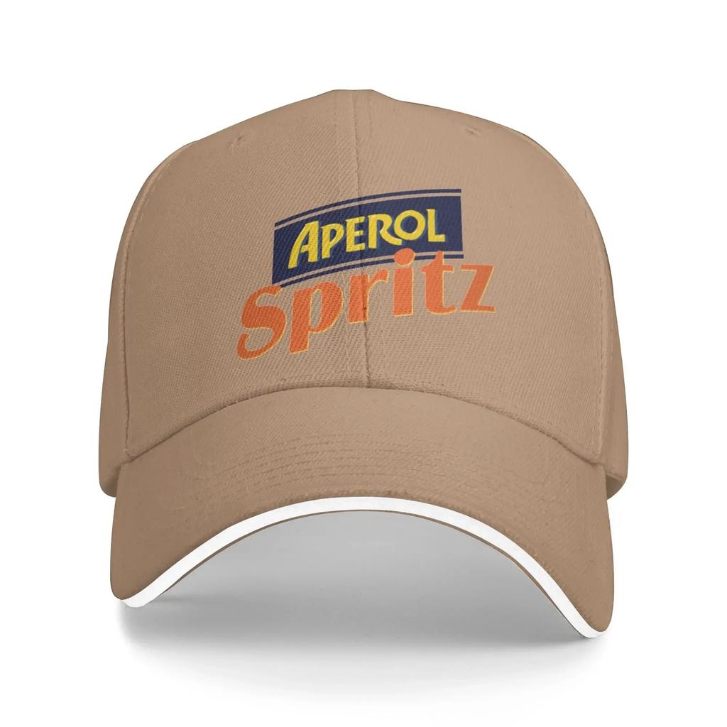 Aperol Spritz Baseball Cap Men Adult Design Trucker Hat Spring Vintage Outdoor Sport Sun Visor Baseball Caps