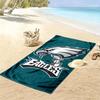 Philadelphia Eagles Print Beach Towel, Large Soft Quick Dry Towel for Beach Camping Swimming