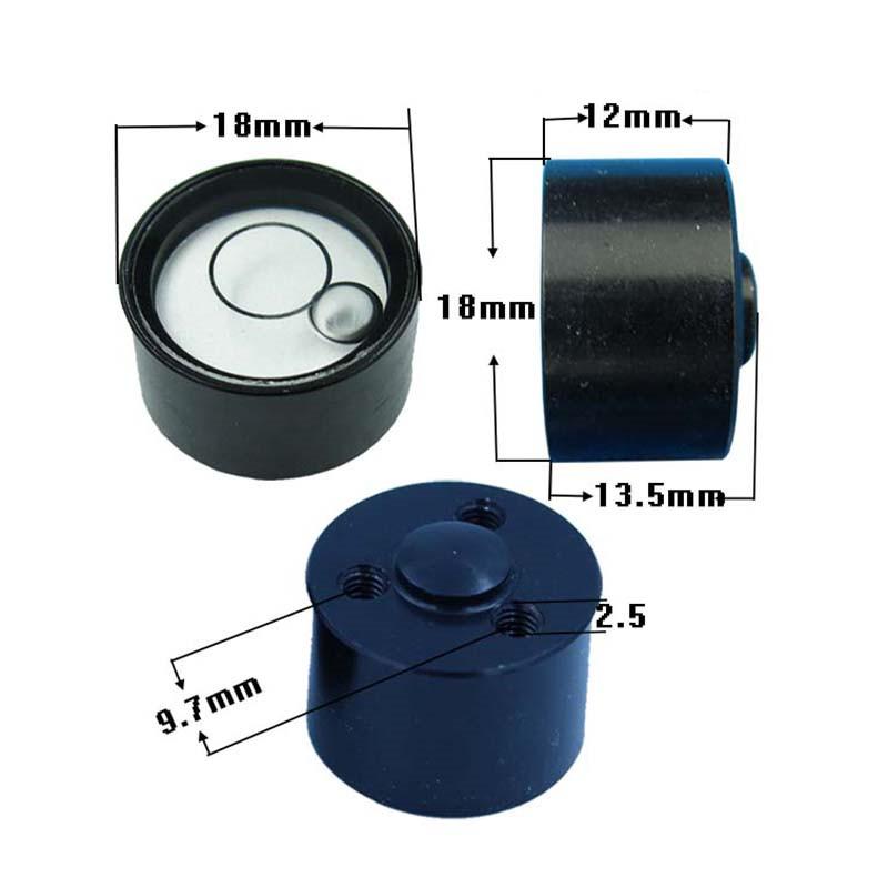 Мини-маленькие уровни Bulleyes пузырьковый уровень Высокоточный центрирующий стержень Маленький блистер Стержень из углеродного волокна Установка уровня пузырьковый уровень