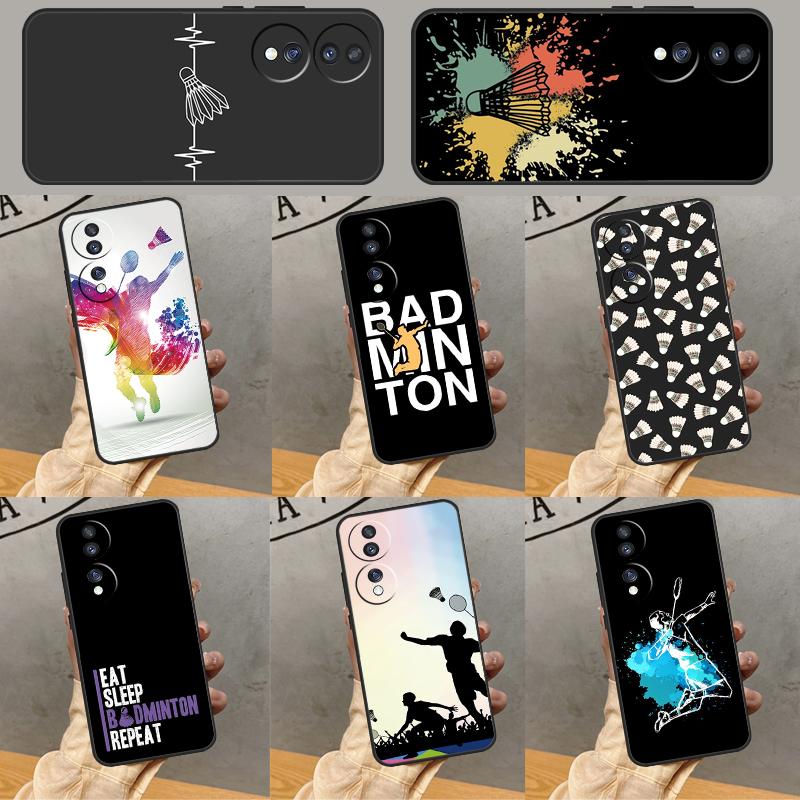 Спортивный чехол для бадминтона для Honor Magic 7 5 6 Lite Pro Honor 200 Pro 50 70 90 X9b X9a X8b X8a X8 X9 X9c Чехол