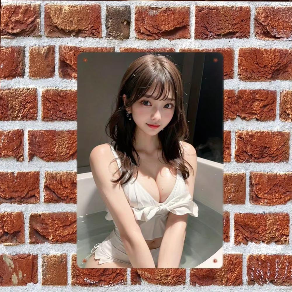 Винтажная металлическая жестяная табличка Ретро декор для стен 8x12 Кафе Ванная комната Гостиная Офис Подарок