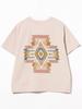 B:MING LIFE STORE by BEAMS S/S TEE PENDLETON Back Print T-Shirt Women's Blue One Size