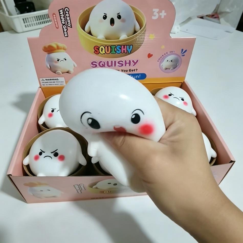 Новый Squishy Needoh Милый Мультяшный Туаньцзы Серия 'Исцеление' Мальтоза Игрушки для Снятия Стресса Для СДВГ Игрушки с Медленным Отскоком Сжималки Подарок
