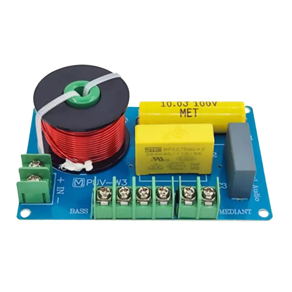 Разделители частоты MKP Металлопленочные 200 Вт 3-полосный Аудио Кроссовер Фильтр Низкочастотного Динамика DIY Аудио Модификация для 3.5/4/4.5-8 Дюймовых Динамиков