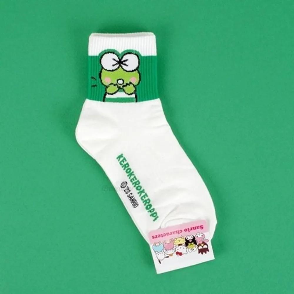 Sanrio Keroppi Mascot Mid-calf Socks
