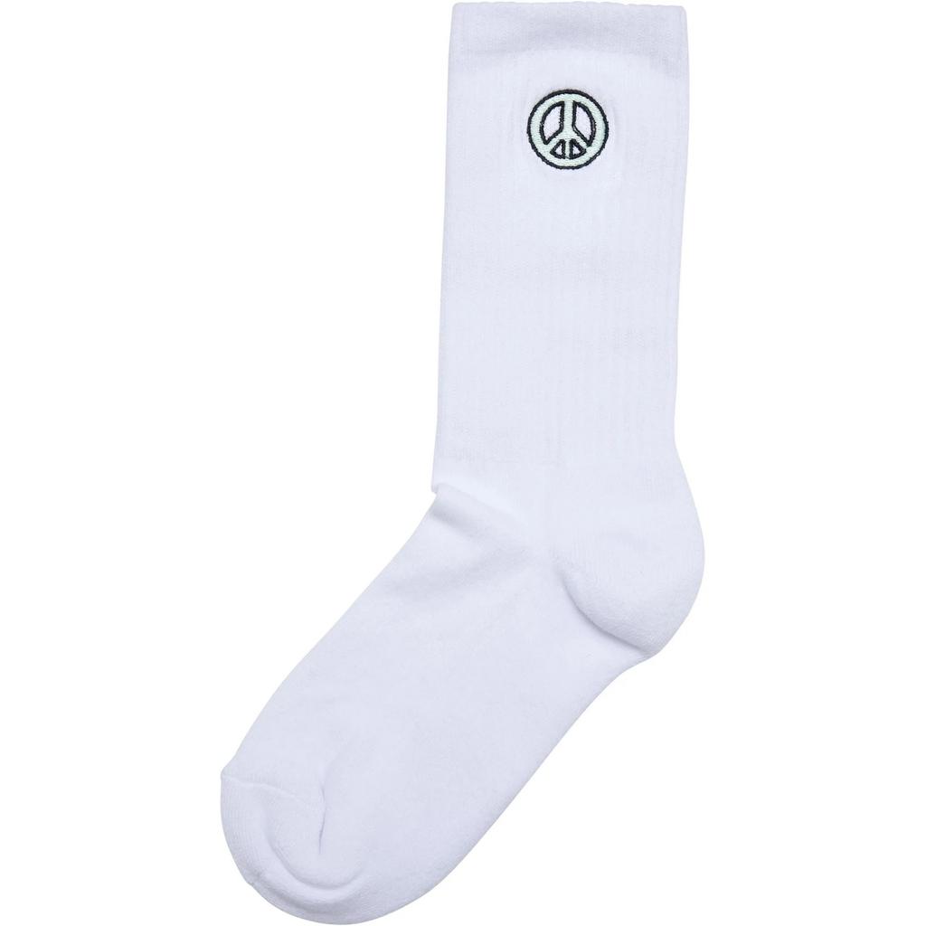 Urban Classics Unisex Adult Peace Symbol Socks (Pack of 3)