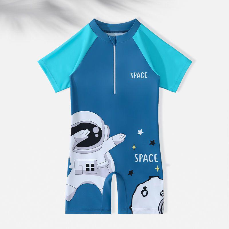 Детский купальник "Астронавт" - Комплект из одного предмета с защитой от солнца для мальчиков
