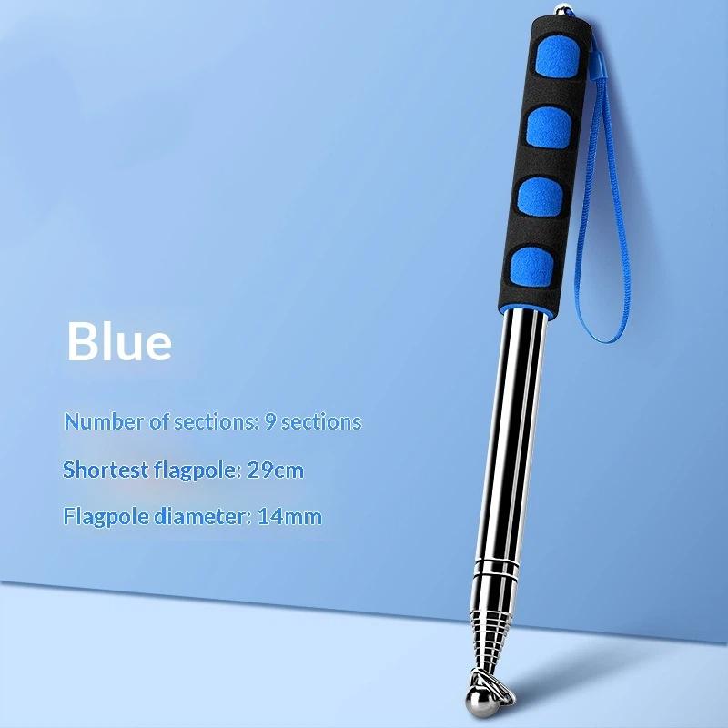 100-160cm Telescopic Rod Detection Hammer Thickened Telescopic Rod Hollowing Detection Hammer For House Decoration Inspection