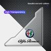 PRTZU1 for Car Door Corner Anti-collision Covers Stickers For Alfa Romeo Giulia Stelvio Giulietta 156 159 147 Mito Tonale Brera Disco
