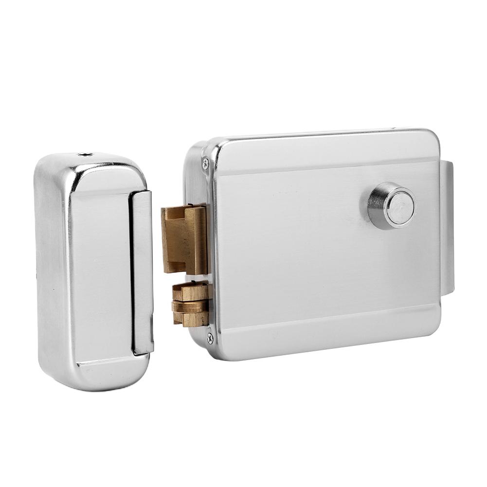 Комплект электрического замка с одной головкой, управляемый, DC12V, высокая чувствительность, противоугонный, безопасность, контроль доступа к двери