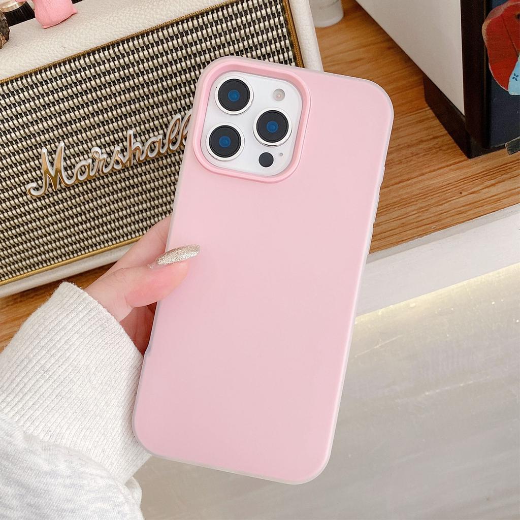 Jelly Two-in-one Mobile Phone Case Non-yellowing Holder Silicone for Apple 13 Promax Mobile Phone New Case Simple and Fashionable