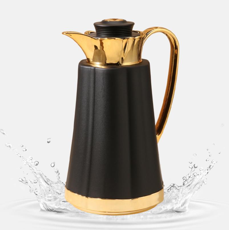 Large Capacity Classic Arabic Stainless Steel Vacuum Insulated Tea Mug 12-24 Hours Hot Beverage Portable Business Gift