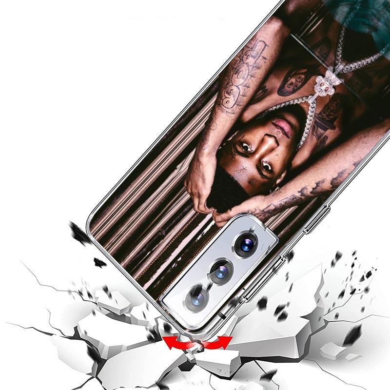 YoungBoy Never Broke Again Case Phone Cover for Samsung Galaxy S24 S25 Ultra S23 Plus S22 + S21 S20 FE S10 S25Plus Trend Fundas