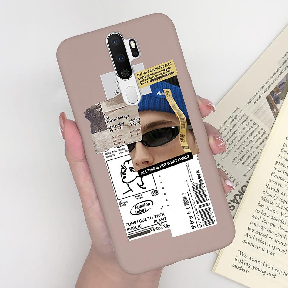 Чехол для OPPO A5 A9 2020 A11x Силиконовый Мягкий Чехол Для OPPOA5 OPPOA9 OPPO A 9 2020 Чехлы для Телефона Модный Милый Конфетный Расписной Fundas