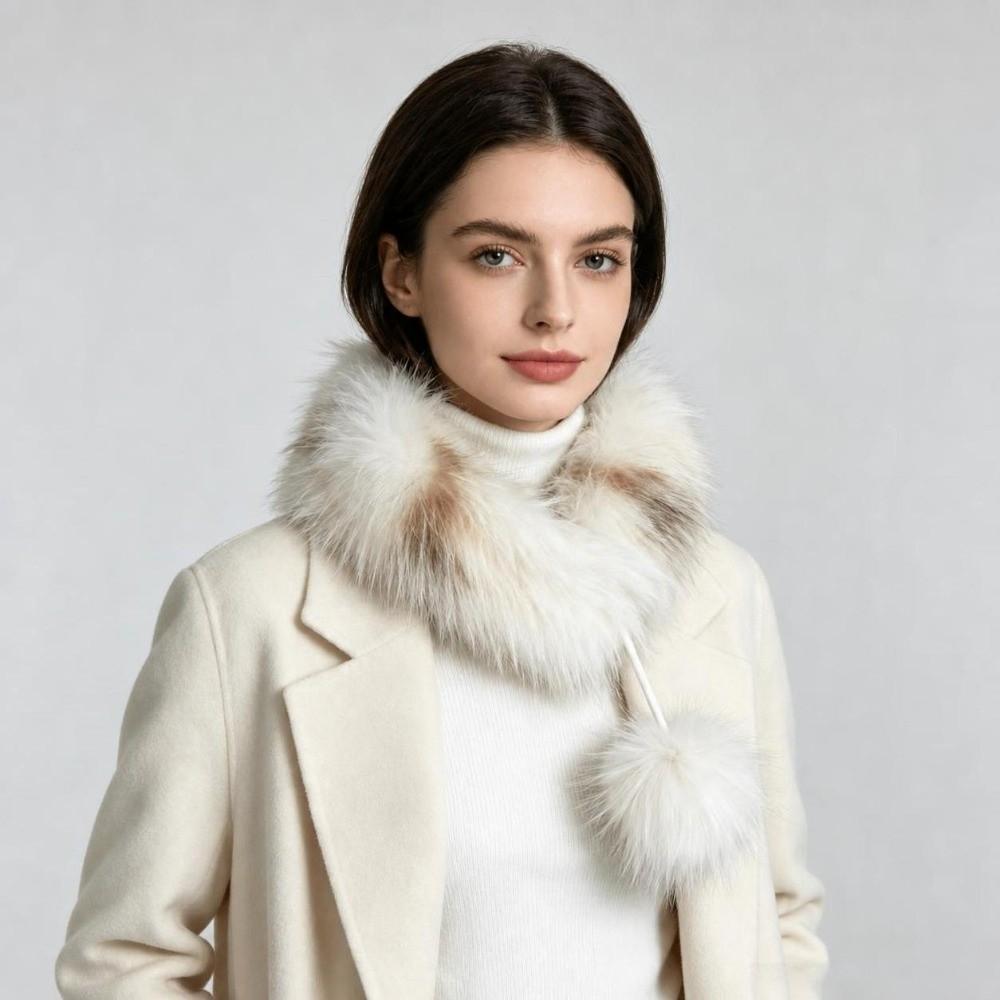 Soft Plush Neck Scarf Keep Warm Winter Scarf Fashion Women's Scarf Winter