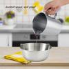 2000ml Large Stainless Steel Measuring Cup Mug Milk Frothing Pitcher Jug for Latte Coffee Art
