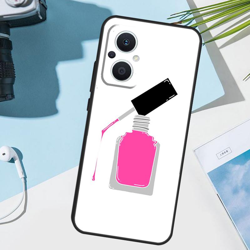 Чехол для лака для ногтей для OPPO Reno 13F 13 12 11 F 8T 7 8 10 Pro OPPO Find X8 X6 Pro X3 X5 Lite Чехол Funda