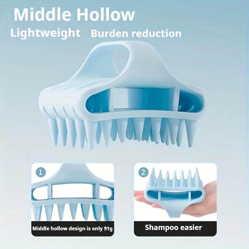 Новый шампунь артефакт силиконовая расческа для шампуня массаж кожи головы голова специальный шампунь очистка ванная комната расческа для шампуня