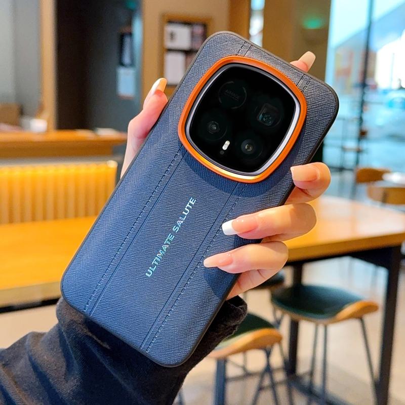 Роскошный Чехол Дизайн из Кожи с Текстурой Крокодила Для Honor Magic8 Magic7 RS и Magic 8 7 RS Тонкий Оранжевый Кольцо Камеры Ударопрочный Чехол