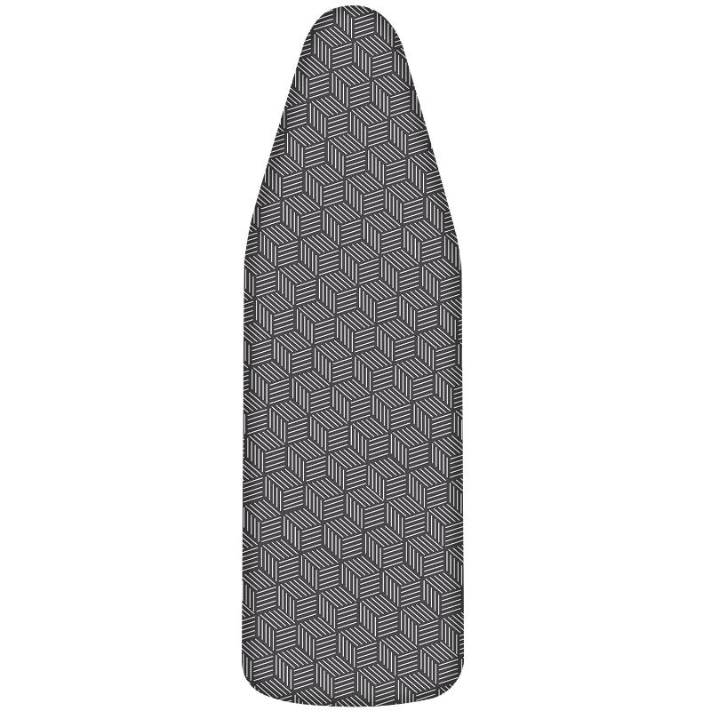 Heat-Resistant Ironing Board Cloth Cover - Non-Fray Fabric Covers With Multiple Pattern  Size Options (Washable Ironing Pad)