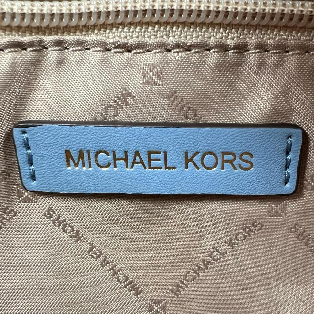 Michael Kors Сумка на плечо Сумка ручная Коровья кожа Светло-голубой Женская 35S2G7ZT7L Б/у