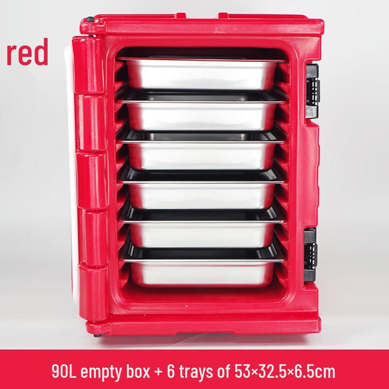 90L Commercial Insulated Food Catering & Delivery Box