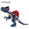 Юрские динозавры Строительные блоки Индоминус Рекс Сделай сам Большой размер Тираннозавр Фигурки Модели Детские игрушки Животные Подарки