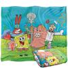 SpongeBob SquarePants Silky Group Scene Supersoft Blanket