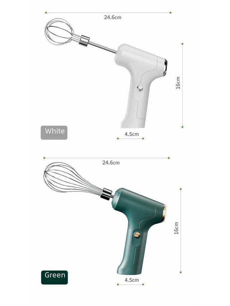 Беспроводной ручной электрический венчик для взбивания сливок и яичных белков - Гаджет для домашней выпечки
