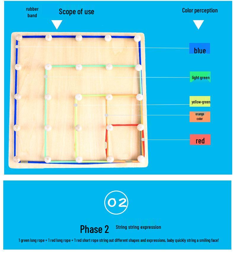 Меняющая форму шнуровочная доска: Многофункциональная развивающая игрушка для детей старше 3 лет