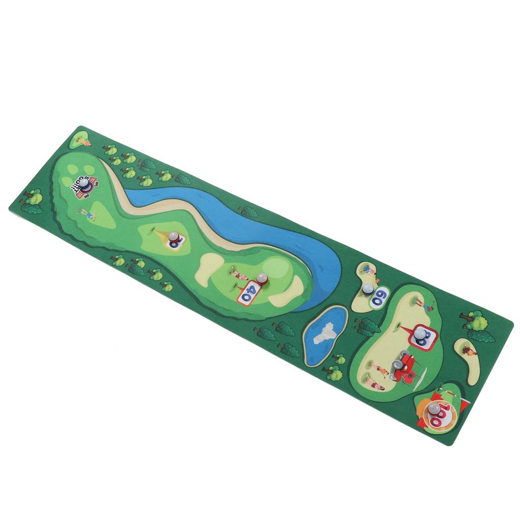 Kids Tabletop Game Educational Portable Putting Game Mat Toy for Indoor Party Family Gathe