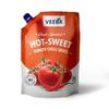 Veeba Hotsweet Tomato Chilli Sauce Chef's Special (450G) I Perfect Blend of Tomatoes & Chillies I No Synthetic Colours or Artificial Flavours