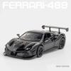 1:32 Ferrari 488 Sports Car Model Metal Diecast Alloy Toys Cars Models Boys Christmas Fashion Ornament Collection Gift