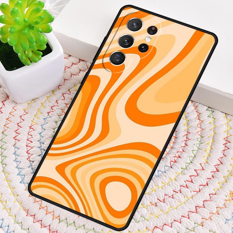 Ретро-полоски Эстетичный Винтажный Чехол Для Телефона Для Samsung Galaxy note 10 pro S26 S25 S24 S23 S22 Ultra Plus S21 FE S20 Чехол