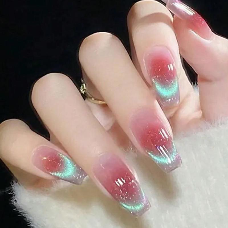 Суперпрочный Толстый Магнитный Стрип Магнит Кошачий Глаз Для Гель-Лака Для Ногтей 3D Линейный Стрип Эффект Французский Многофункциональный Магнитный Инструмент-Ручка, Принадлежности для Ногтей