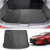 Mixsuper Compatible with Mazda 3 3D Luggage Tray Trunk Design for Mazda 3 2019 3D Molded Cargo TPE Luggage Interior Easy Set 3 Fastback Fastback, Mat,